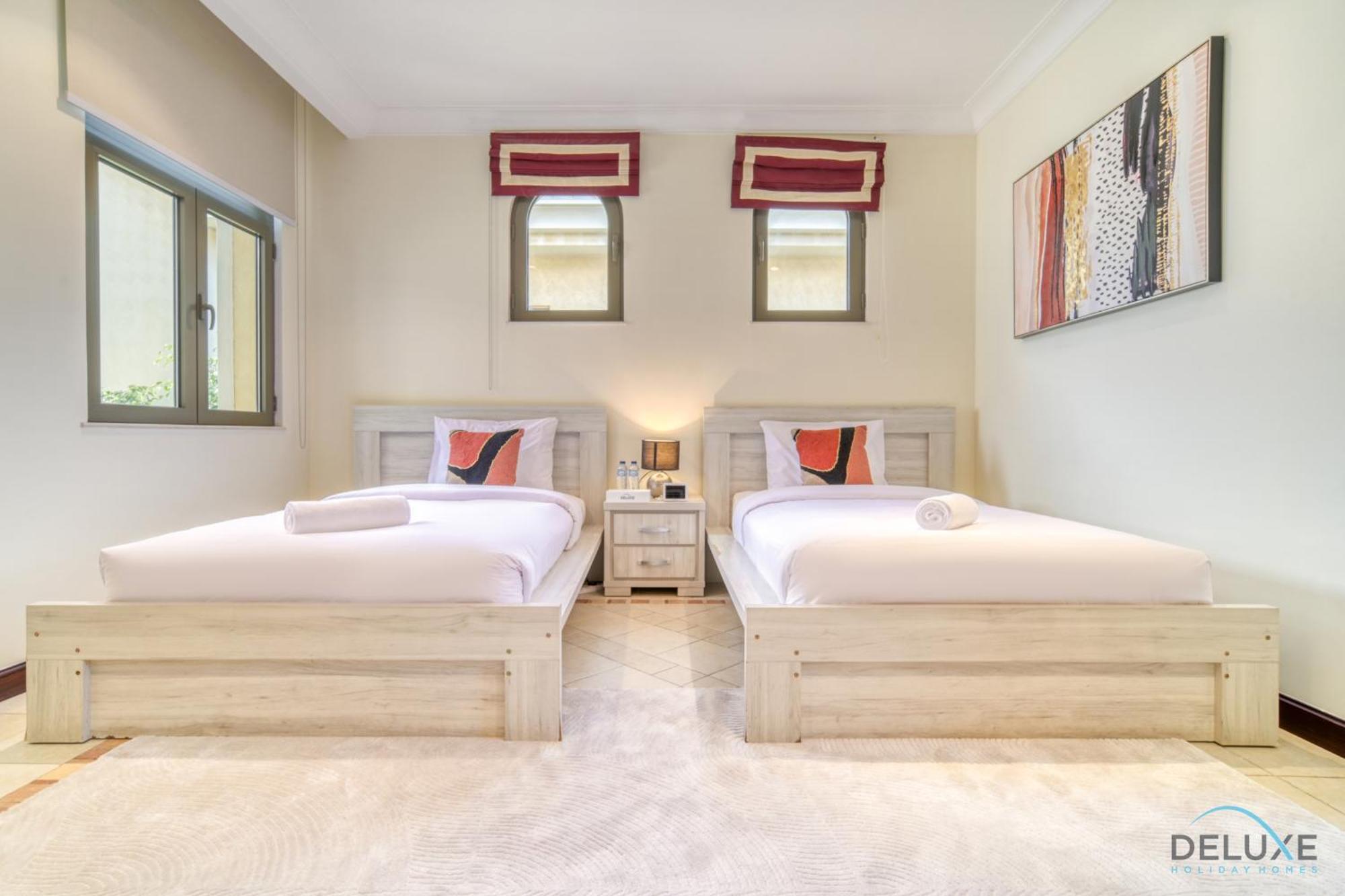 Premier 6br With Assistant's And Private Pool In Frond E Palm Jumeirah By Deluxe Homes Апартаменти *